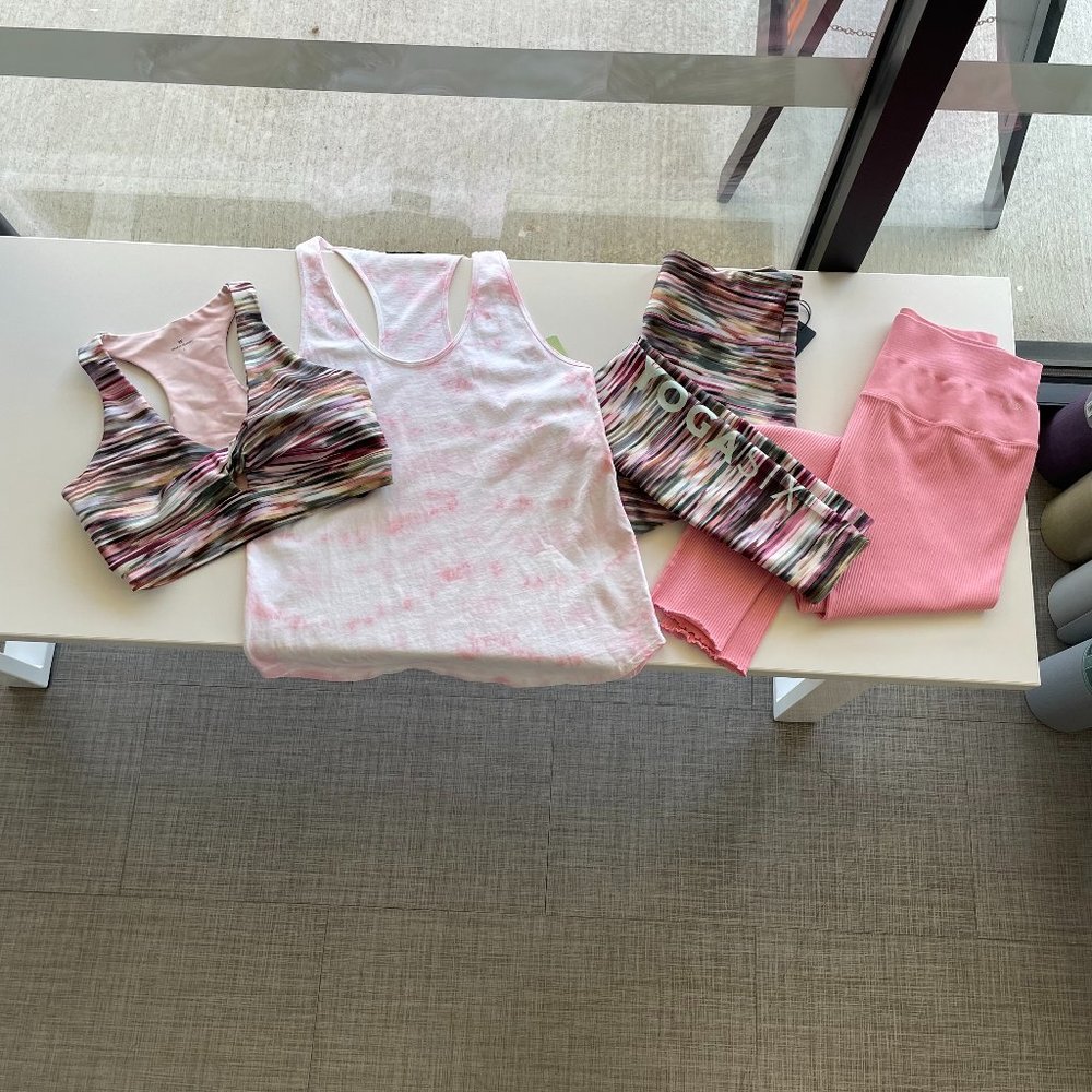 Women's Pink Activewear Bundle